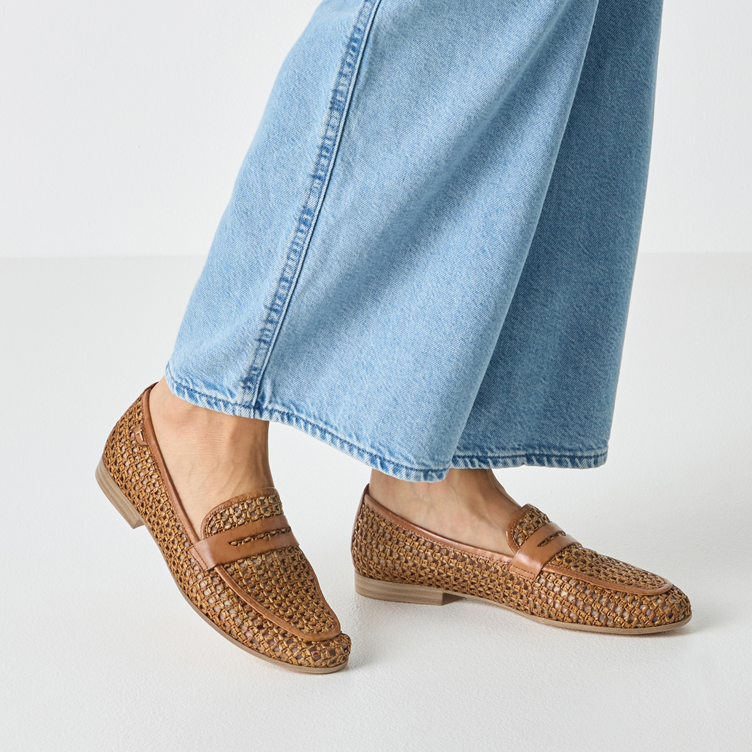 Tamaris 24232 Peforated Leather Loafer - Image 3