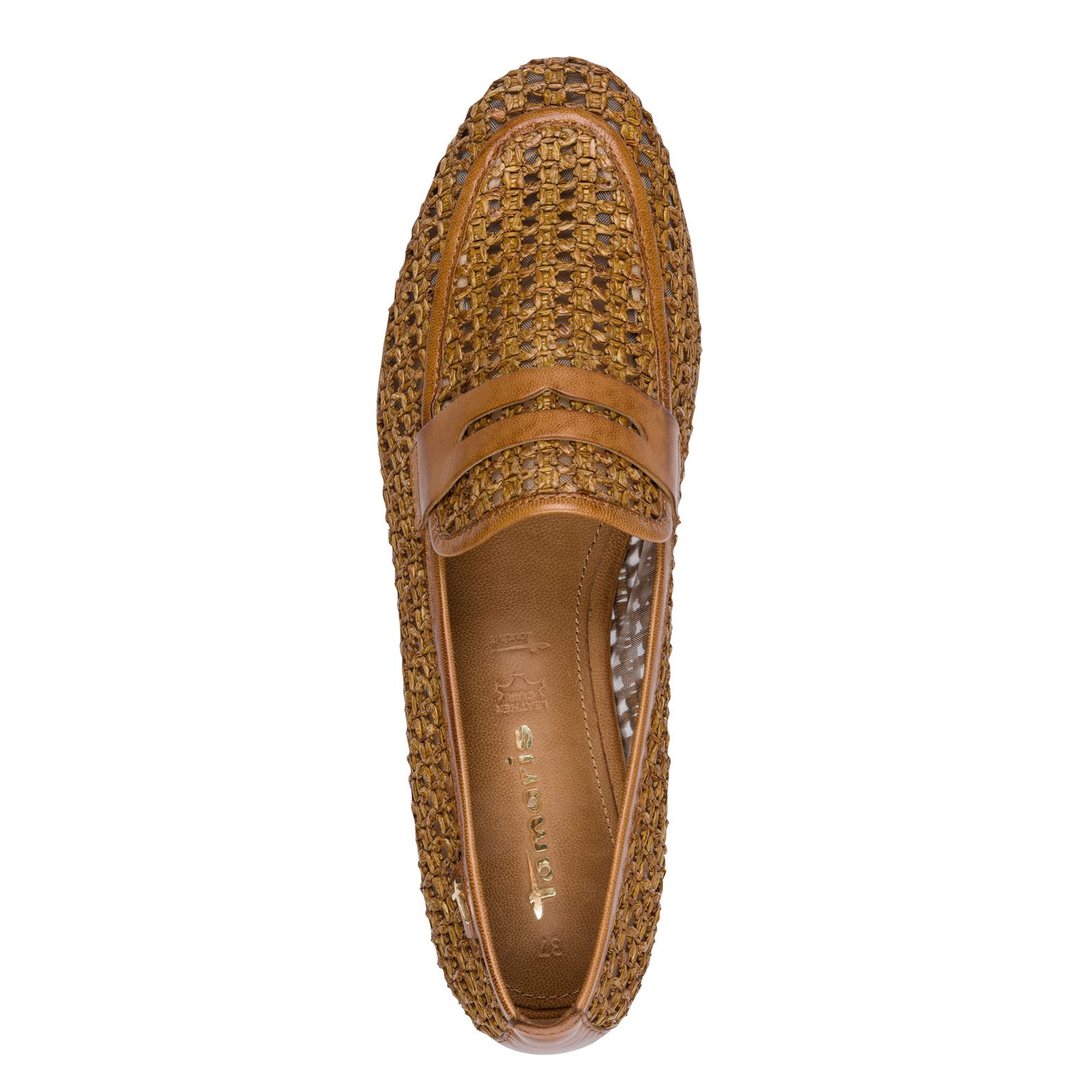 Tamaris 24232 Peforated Leather Loafer - Image 2