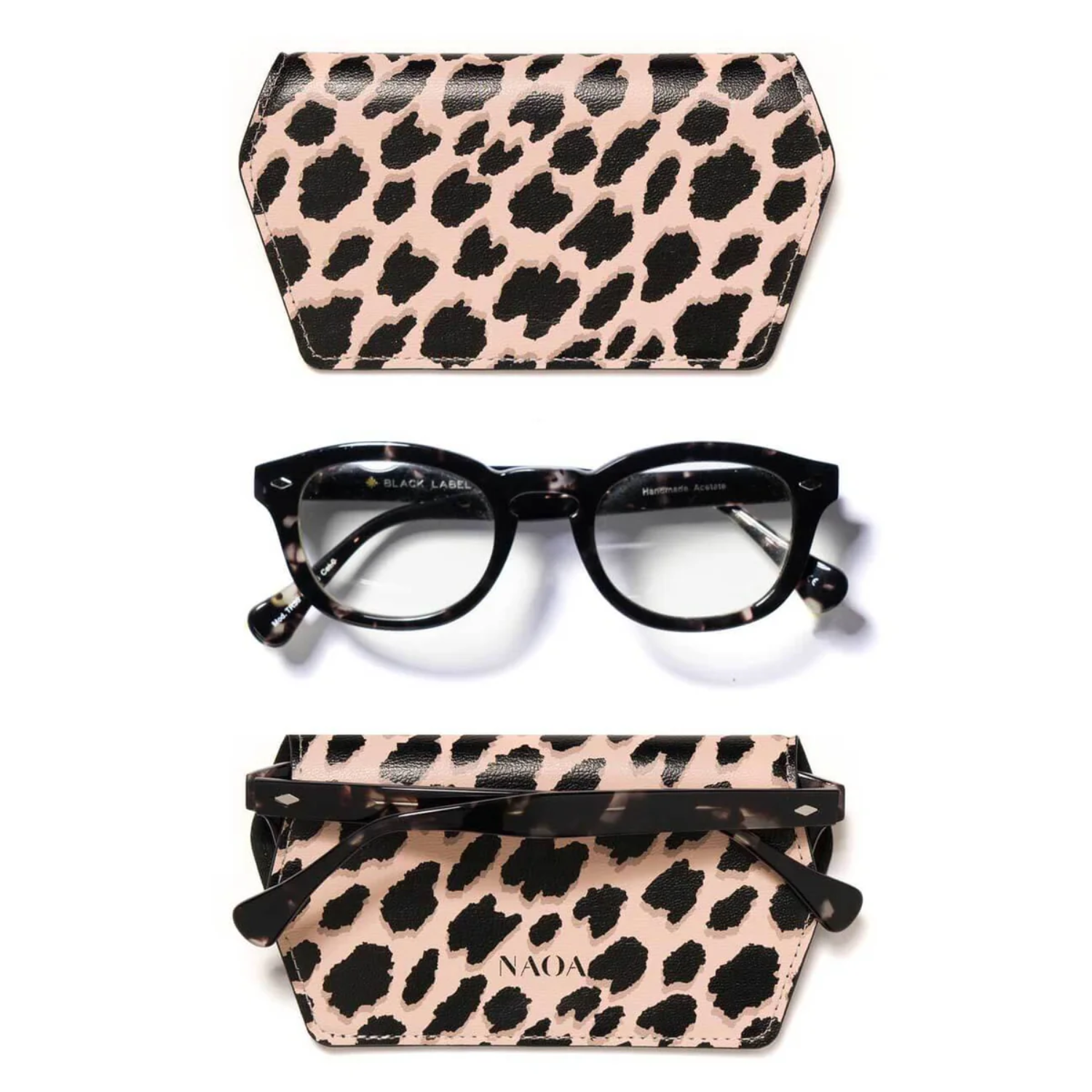 NAOA Leather Slim Glasses Case - Patterned - Image 11
