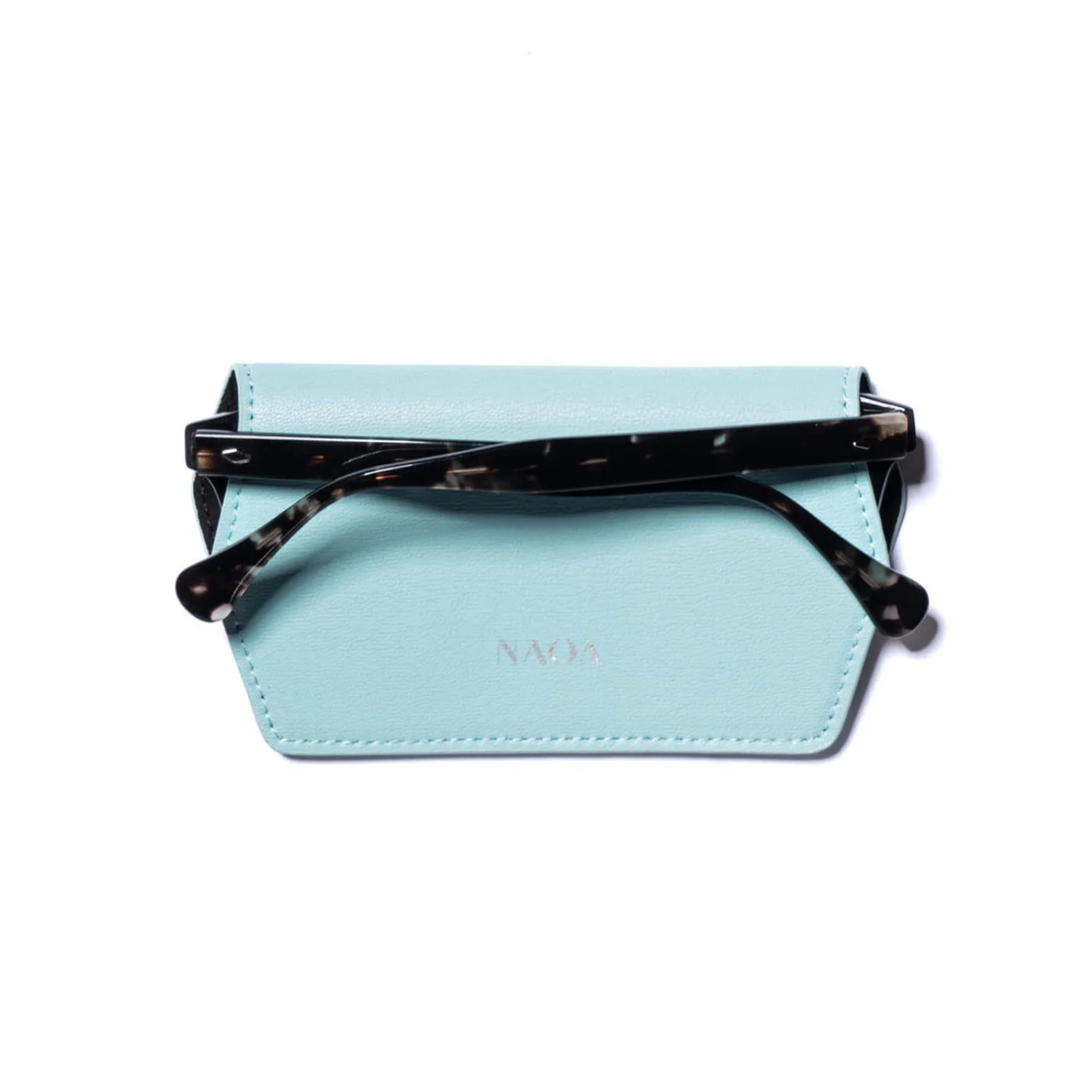 NAOA Leather Slim Glasses Case - Plain Colours - Image 8