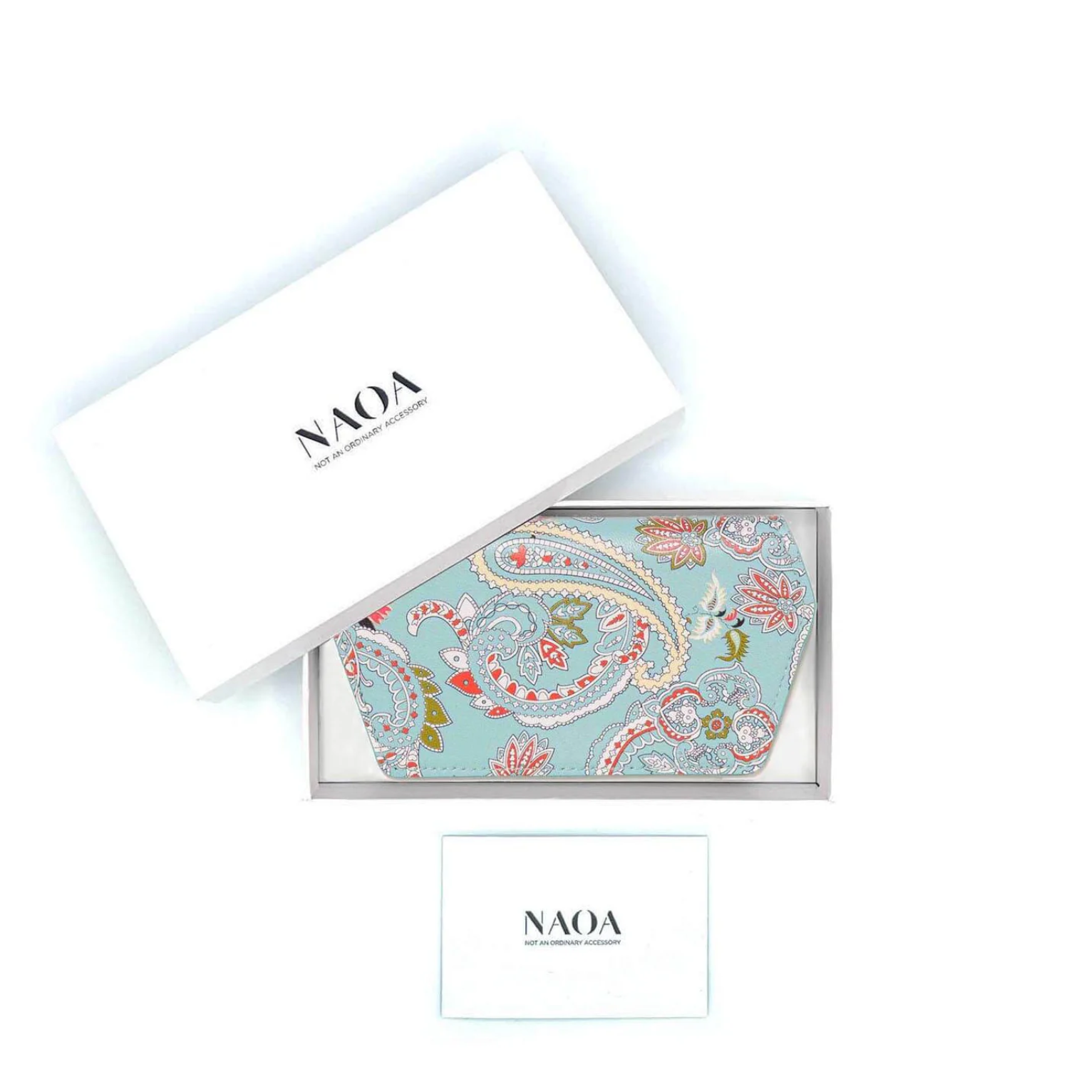 NAOA Leather Slim Glasses Case - Patterned - Image 6