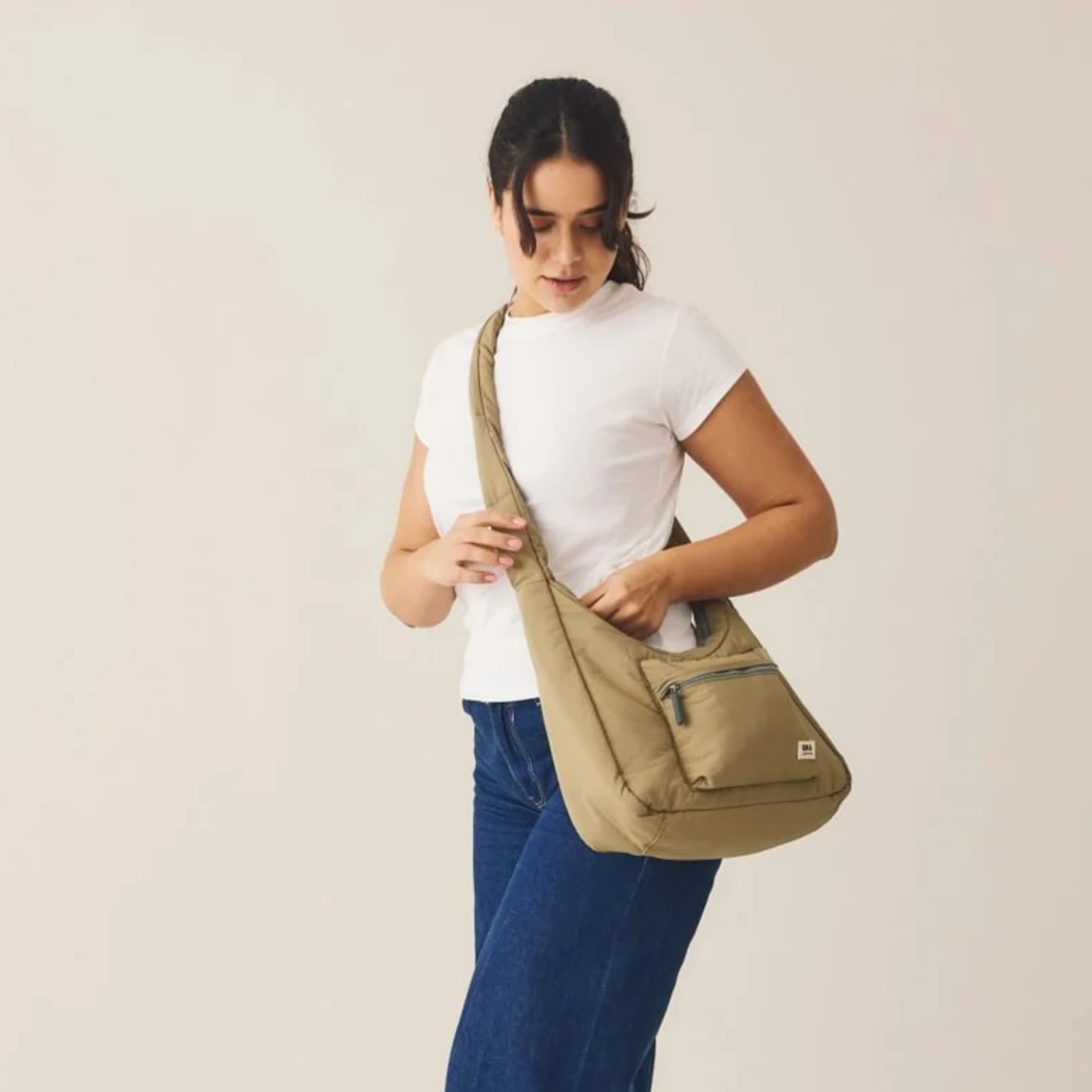 Roka Belsize Taslon Crossbody Bag - Image 6