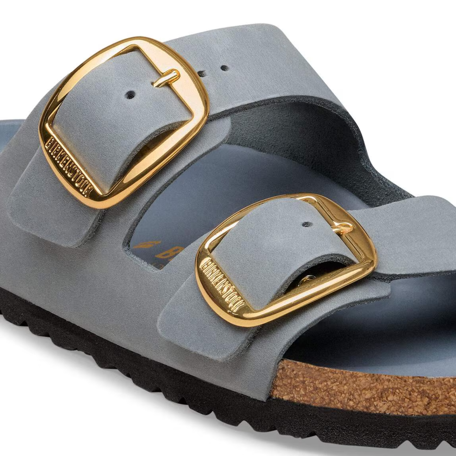 Birkenstock Arizona Big Buckle Oiled Leather Basalt Grey - Image 5