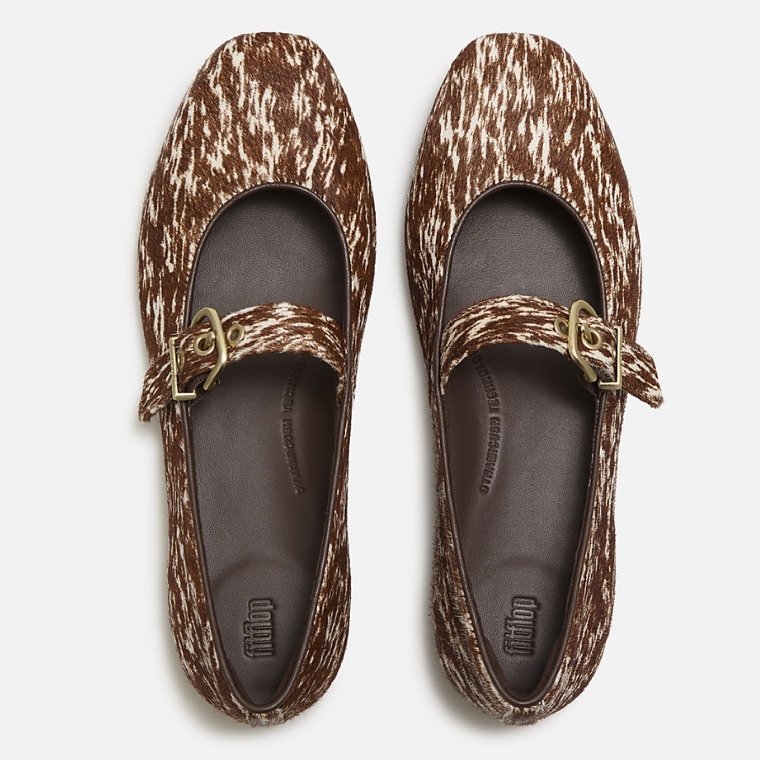Fitflop Delicato Mary Jane Pony Cow - Image 3