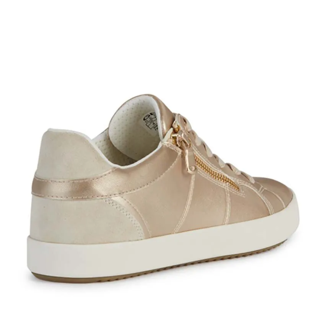 Geox Blomiee Leather Trainers - Image 3