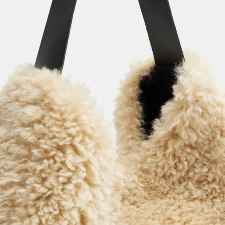 Helen Moore Slouch Bag Cream - Image 2