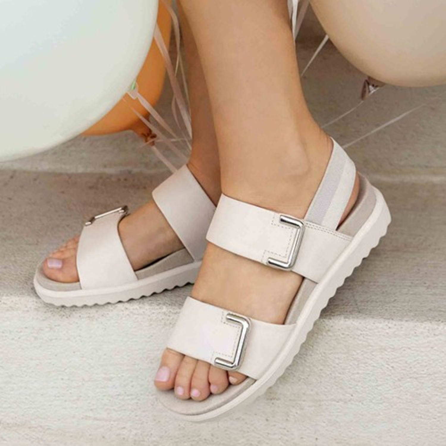 Legero Move Sandal Off-White - Image 2