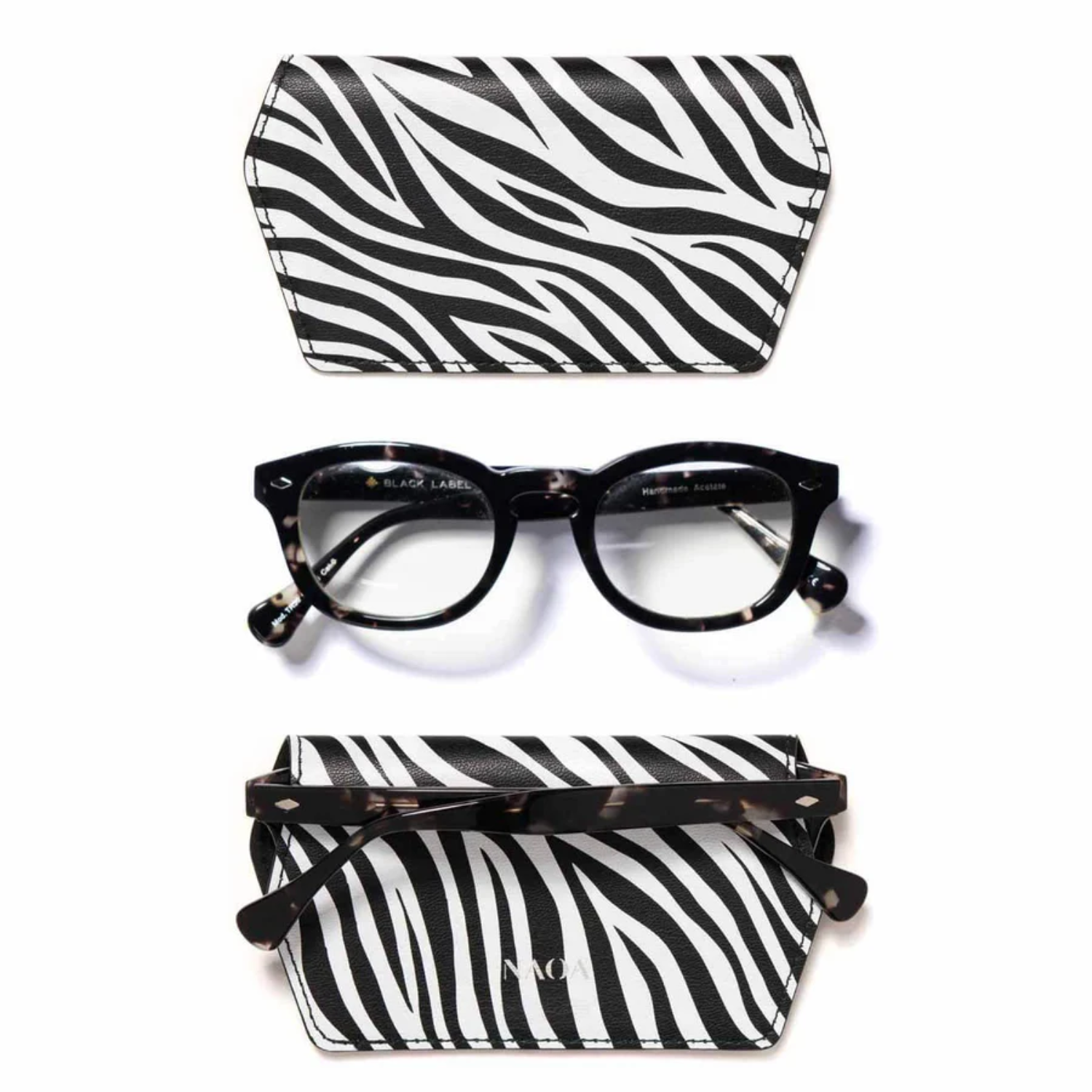 NAOA Leather Slim Glasses Case - Patterned - Image 16