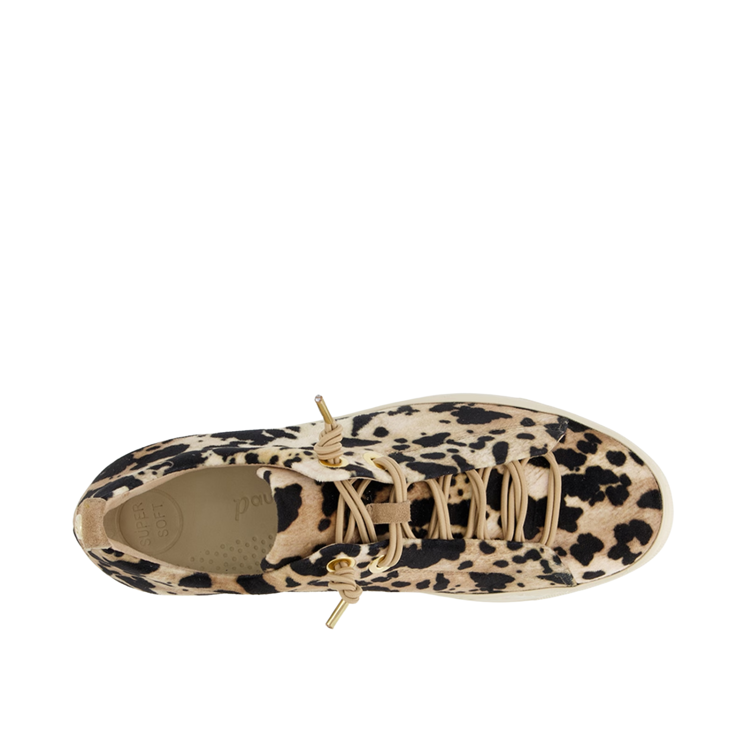 Paul Green 5547 Cow Print Trainers - Image 4