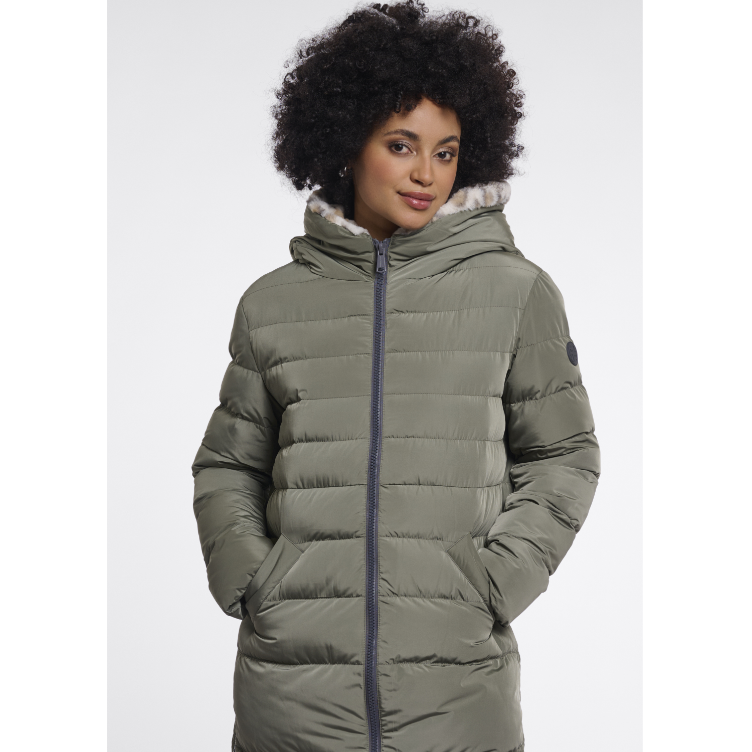 Rino&Pelle Keilafur Long Padded Coat - Image 2
