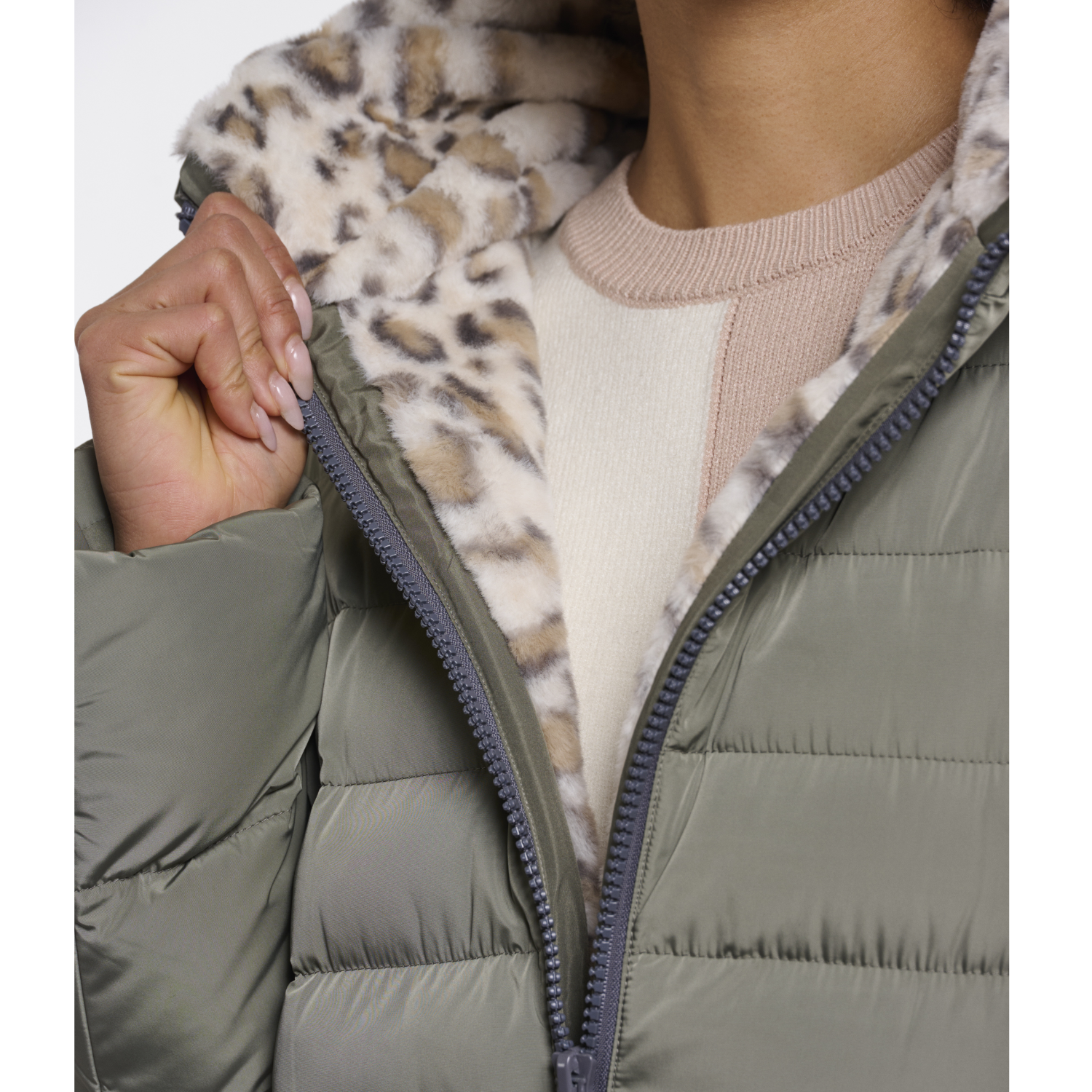Rino&Pelle Keilafur Long Padded Coat - Image 3