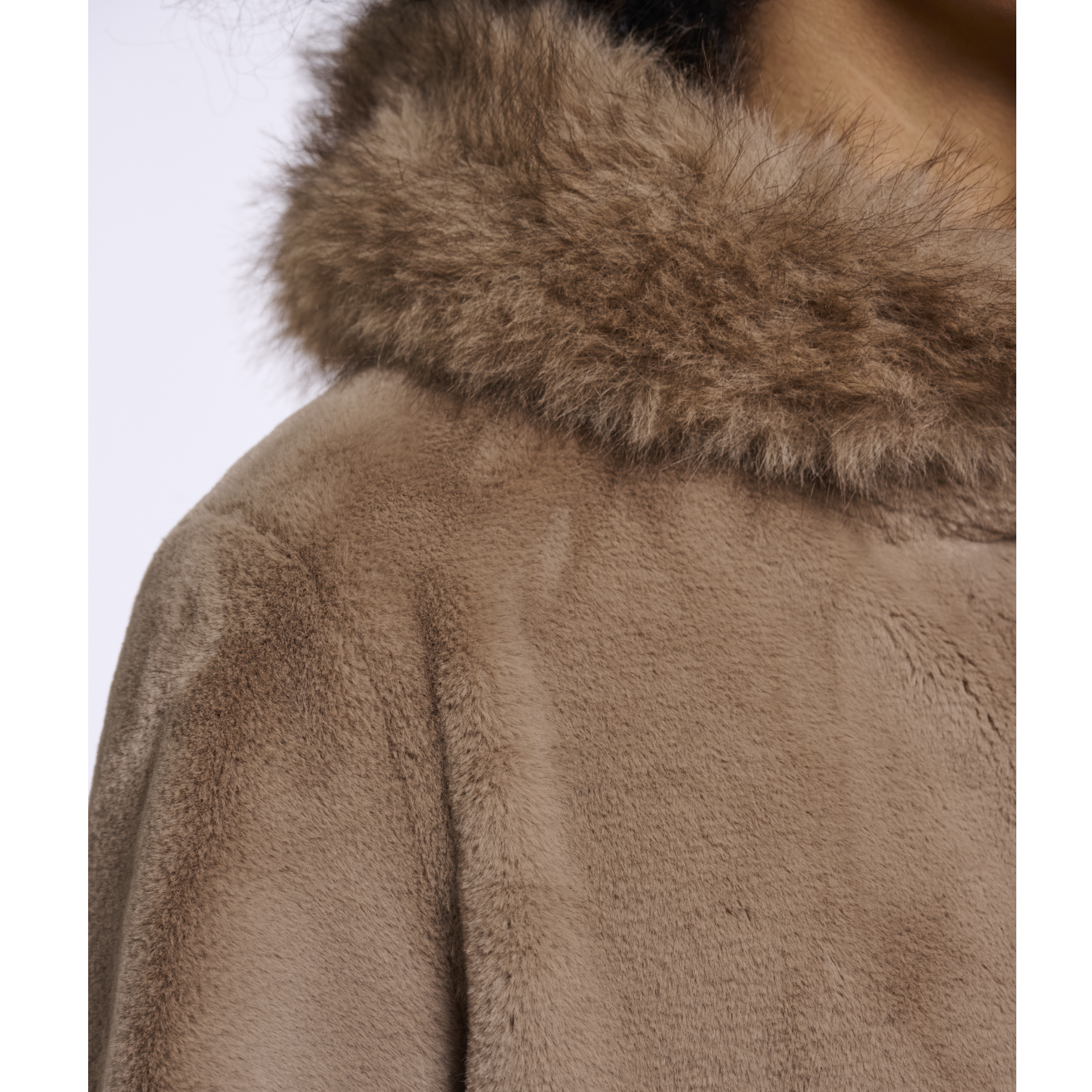 Rino&Pelle Mans Faux Fur Coat - Image 2