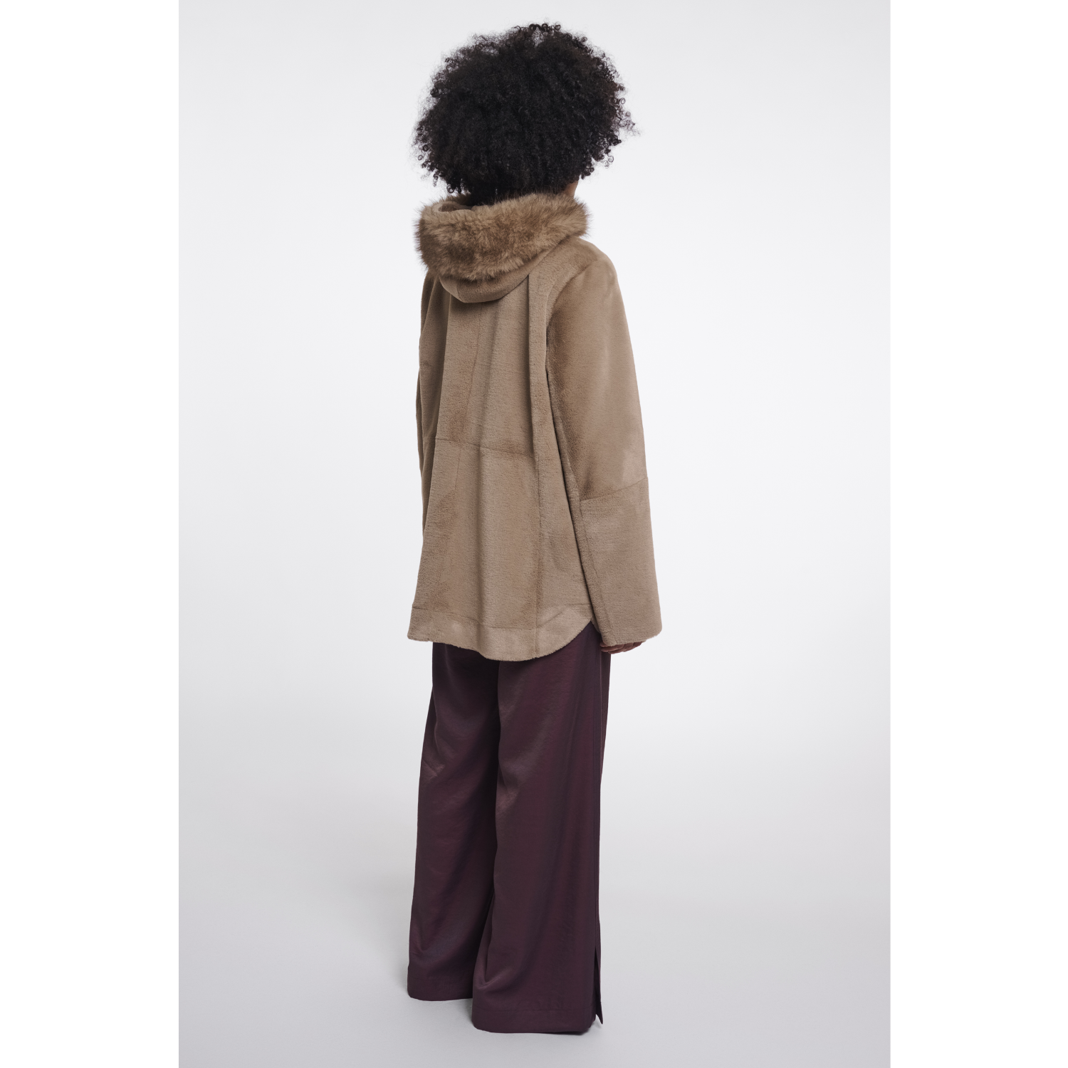 Rino&Pelle Mans Faux Fur Coat - Image 3