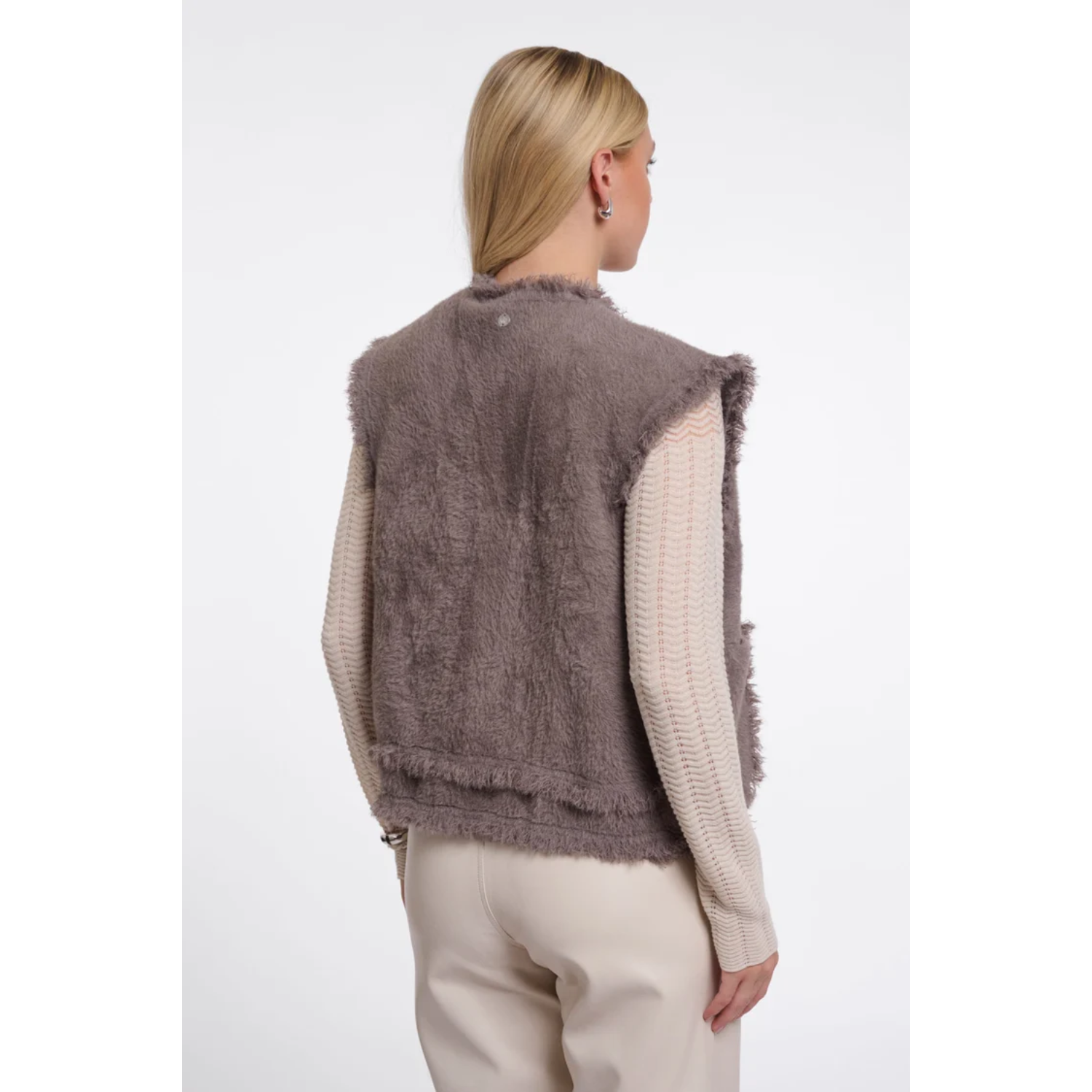 Rino&Pelle Vita Fringed Waistcoat - Image 11