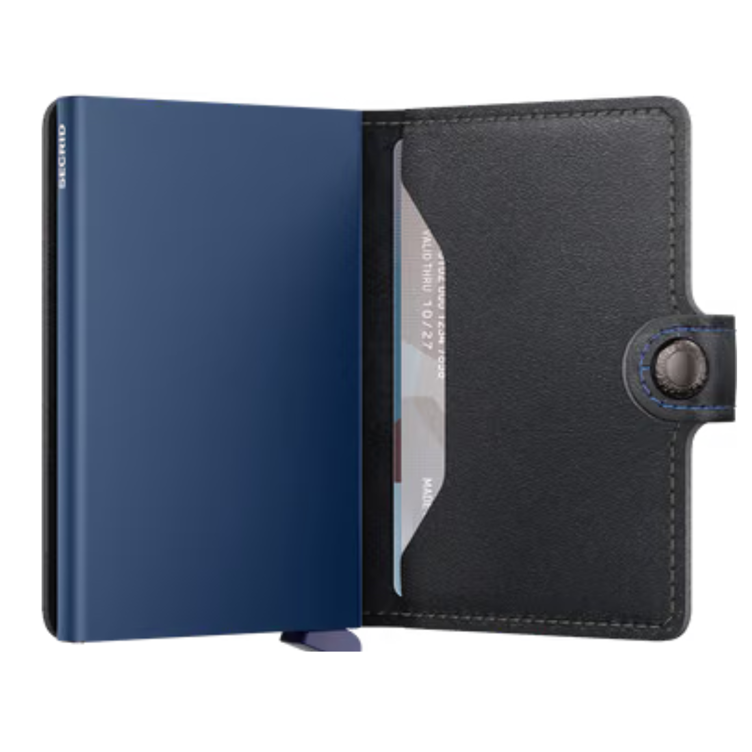 Secrid Miniwallet Original Black-Navy - Image 2