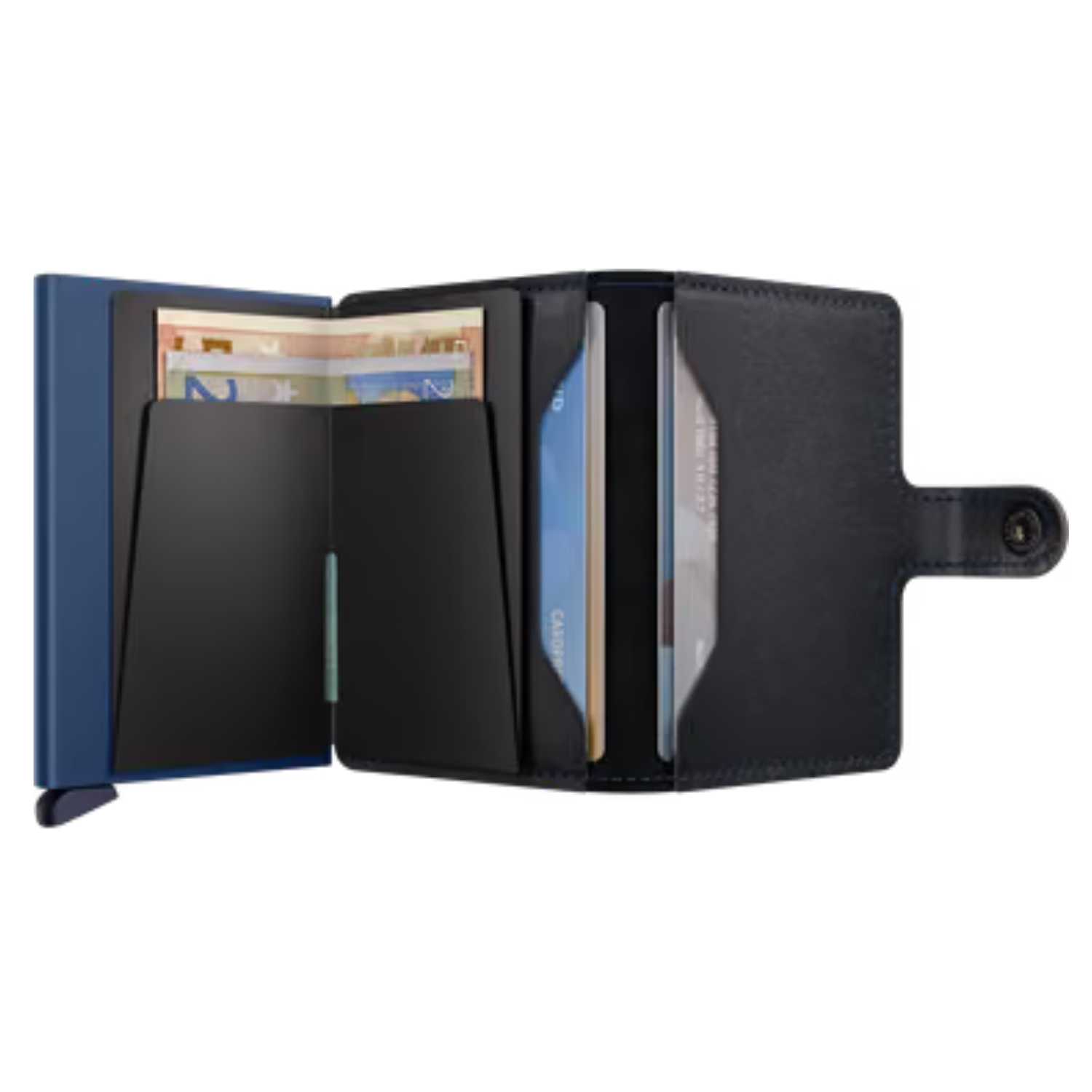 Secrid Miniwallet Original Black-Navy - Image 3