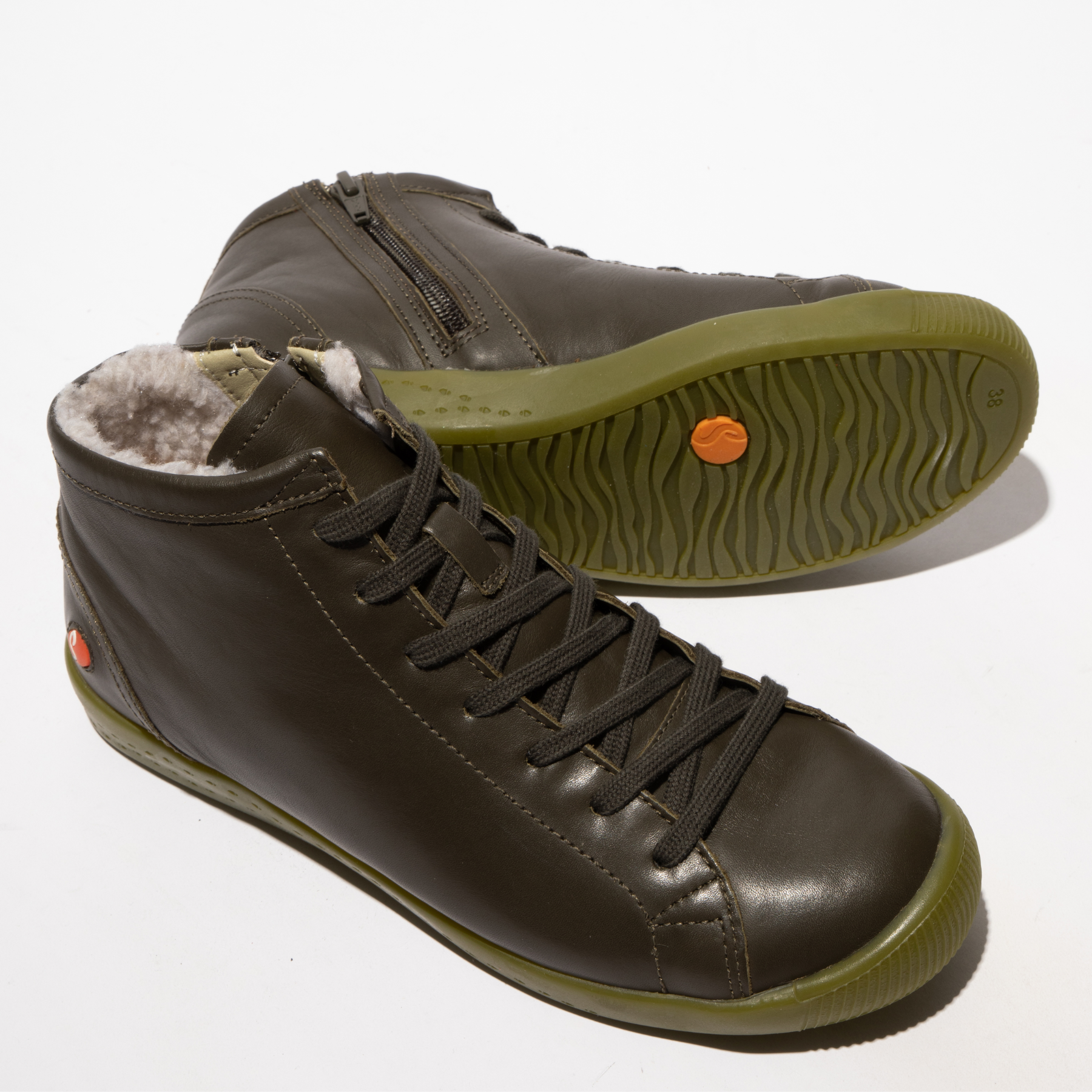 Softinos Ibbi Leather Hi-Tops - Image 5