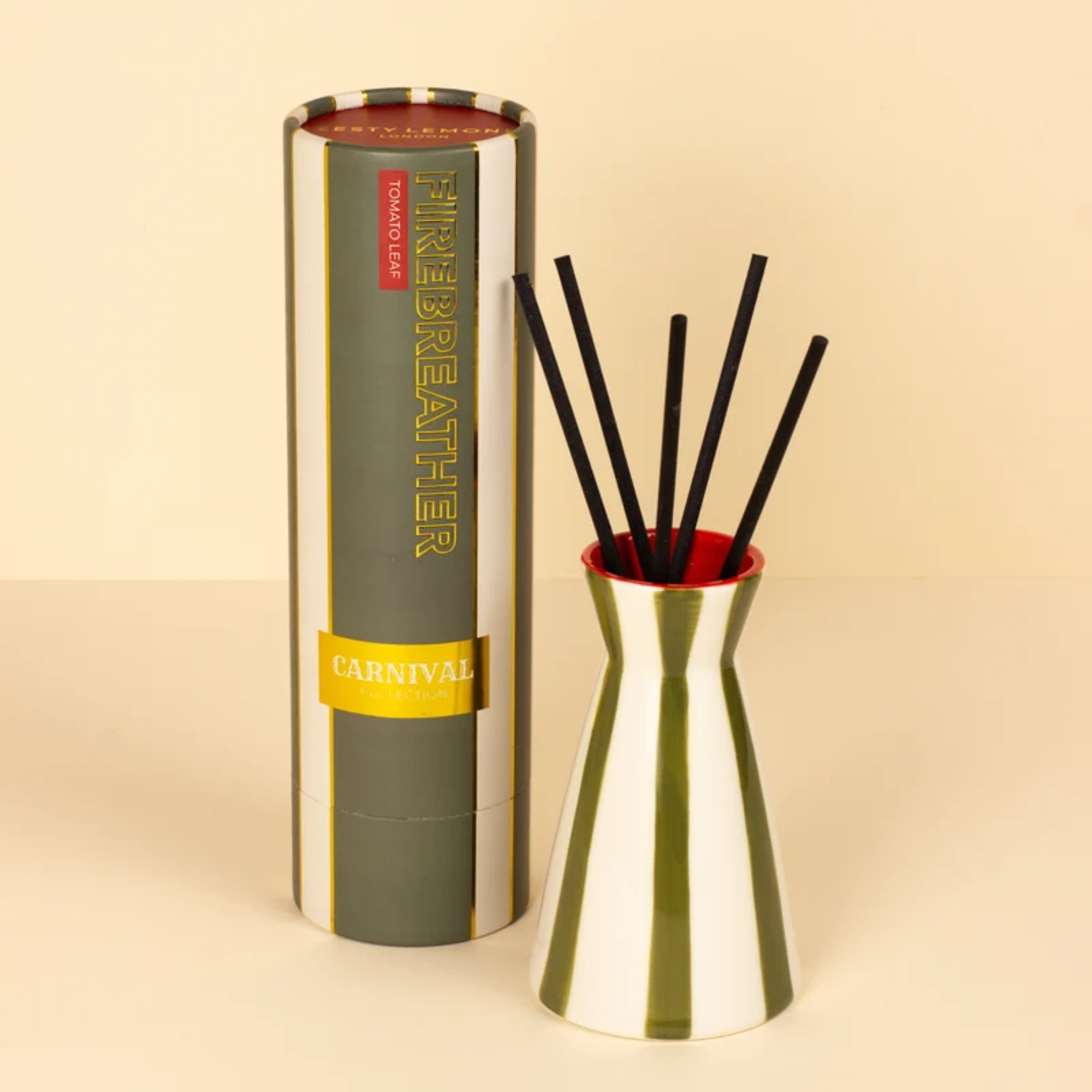 Zesty Lemons Carnival - Firebreather Diffuser Tomato Leaf